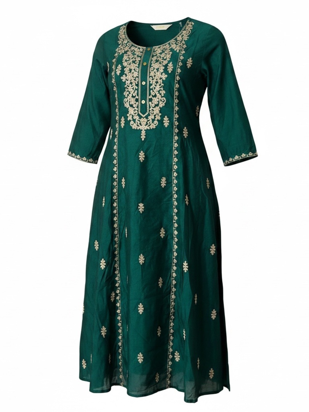 Green Kurti | Ladies Kurti | Large | Rakhi Gift | Party Wear